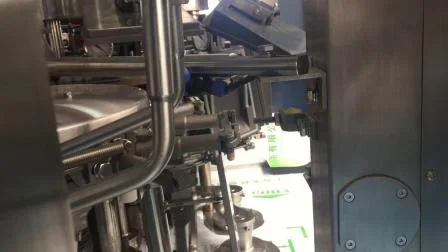Máquina de embalagem rotativa para bolsas a vácuo com enchimento e selagem automática de picles